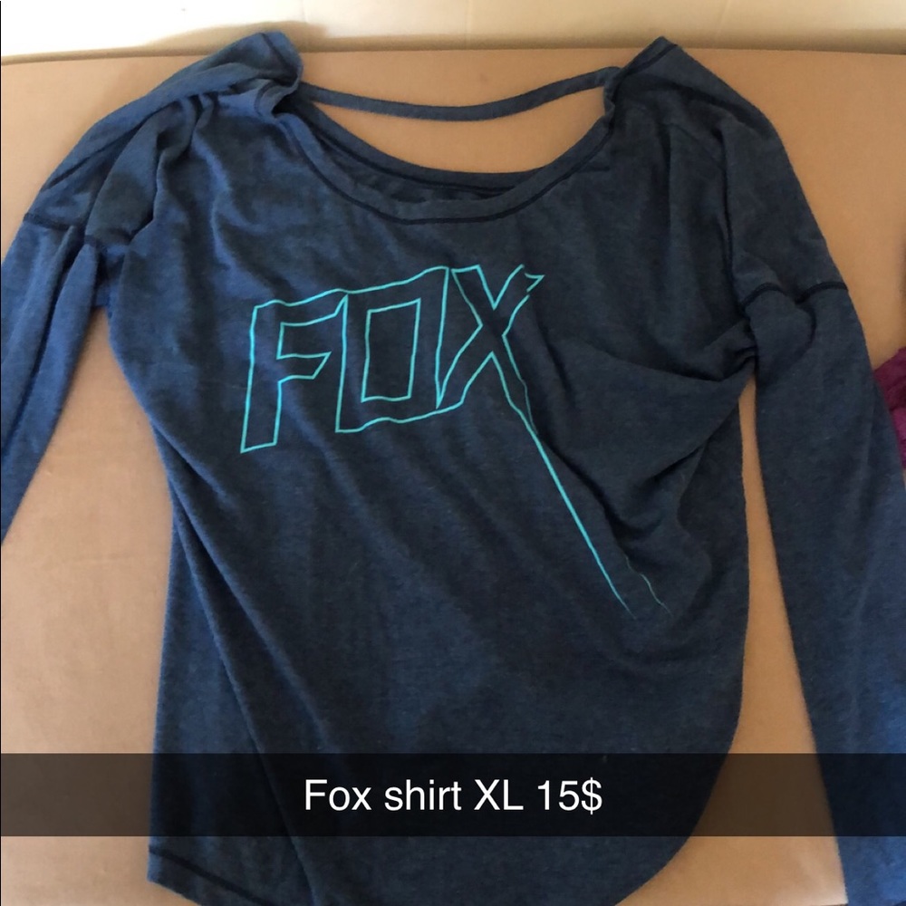 Fox long sleeve shirt